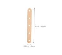 SHINEOFI 200 Piezas Palitos de Madera con para Manualidades Palitos Resistentes y Duraderos para Proyectos DIY Material Educativo para y Artesanía