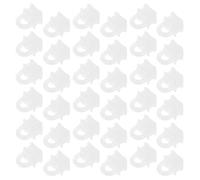 SHINEOFI 200piezas Ganchos para Riel de Cortina Rodillo Deslizante para Riel de Cortina Deslizadores para Ganchos de Accesorios para Ventana Ducha Polea Deslizador de Plástico