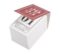 SHINEOFI 2025 Mini Desk Calendar Tear Off Daily Calendar Small Calendar Pocket Desktop Flip Calendar for Home Office School Retro Schedule Planning Calendar Table Calendar
