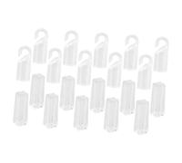 SHINEOFI 20piezas Accesorios para Cortinas De Ganchos y Manijas De Repuesto para Varillas De Persianas Accesorios para Varillas De Inclinación De Persianas Instalación De Cortinas