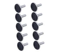 SHINEOFI 24 Almohadillas Niveladoras Ajustables para Muebles Mesa y Sillas Plástico y Hierro Uso Hogar y Oficina 24 Piezas