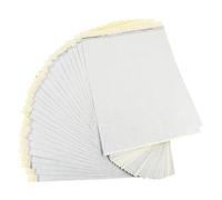 SHINEOFI 25 Hojas de Papel de Transferencia Térmica para Manualidades y Tatuajes, Papel de Calco de Carbono Compatible Máquinas Térmicas para Proyectos DIY
