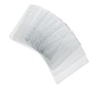 SHINEOFI 25 Piezas de Tarjetas Transparentes con Anillas para Recetas y Presupuestos para Oficina y