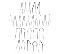 SHINEOFI 25 Piezas Kit de Puntas de Soldadura para Pirograbado Cabezas Reemplazables de Alta Temperatura para Quemado Madera Herramienta Profesional para Soldar y Diseñar con Compatibilidad