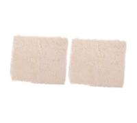 SHINEOFI 2hojas Tela De Acolchado De Lana Artificial Para Insole De Acolchado Rodilleras Soporte Lumbar