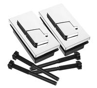 SHINEOFI 2piezas Botón De Descarga para Inodoro Pulsador De Cisterna Doble Botón del Tanque De Agua para Baño y WC Unidades