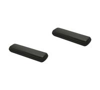 SHINEOFI 2piezas Estuche De Lápices Eva Negro Caja De Almacenamiento para Material Escolar y Suministros De Oficina Estuche Rígido Resistente Compartimento De Malla y Correa Elástica