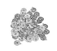 SHINEOFI 3 Juegos Accesorios De Bricolaje Amuletos De Joyería De La Suerte Colgantes De Joyería Zodiac Accesorios Diy Colgante Decorativo De Bricolaje Accesorio De Joyería 60 Piezas * 3