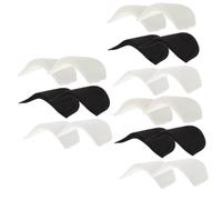 SHINEOFI 3 Juegos Almohadilla De Esponja Para El Hombro Tres Asiento Correa De Sujetador Transparente Polea Clips De Sujetador Ajustables Hombreras Con Abrazadera Poliéster 3 Pares * 3