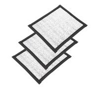 SHINEOFI 3 Piezas Almohadilla Térmica para Reptiles con Película Reflectante para Aislamiento y Calentamiento Seguro de Mascotas como Tortugas y