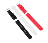 SHINEOFI 3 Piezas Correas De Silicona Para Reloj Correas De Repuesto Brazaletes Para Relojes Para Pulsera Uso Diario y Deportivo