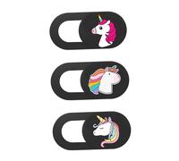 SHINEOFI 3 Piezas Cubierta Deslizante de Cámara Web para Ordenador Portátil y Tableta Protección de Privacidad con Diseño Único Material Resistente Hacking y Peeping para Seguridad Digital