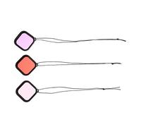 SHINEOFI 3 Piezas Filtro de Lente para Cámara Deportiva para Buceo Corrección para Agua Dulce y Salada Compatible con Carcasas de Buceo