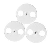 SHINEOFI 3 Piezas Llaves de Repuesto para Cajas de Música Disco Metálico Redondo Mango Sólido Accesorios para Bobinado Melodía Base Estable para Uso Diario y Kit DIY