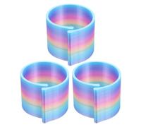 SHINEOFI 3 Piezas Organizador Portátil de Almacenamiento para Lienzos y Pintura de Cristal Abrazadera de Plástico Antivuelco para Estudio y Arte