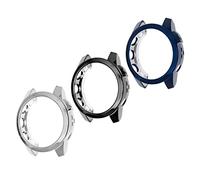 SHINEOFI 3 Piezas Profesional para Reloj Funda TPU Electrochapada Antiarañazos y Antichoque Carcasa Reutilizable Ligera Corte y Total Botones