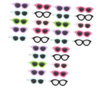 SHINEOFI 3 Series Colgante De Gafas De Moda De Simulación. Accesorio Delicado Encanto Colgante Encantos De Gafas De Sol A Granel Adorno De Anteojos Llave Conformado Resina 10 Piezas*3