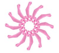 SHINEOFI 30 Pestillos de Bloqueo para Jaulas de Mascotas Pequeñas Clips de Plástico Rosa para Jaulas de Hámster Conejos y Pájaros Accesorios de Seguridad y Reparación para Parques