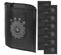 SHINEOFI 30 Piezas Brazzaletes de Luto Negros para Funeral Brazaletes Conmemorativos para Ceremonias Artículos Funerarios para Mujer para Funeral Suministros para Eventos Funerarios