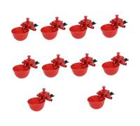 SHINEOFI 30piezas Bebedero Automático De Agua para Palomas Comedero para Aves De Corral Unidades De Regulación De Cantidad De Agua