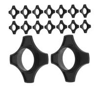 SHINEOFI 30piezas Cubierta Protectora del Micrófono Anillo Antivuelco de Goma Reemplazo para Micrófono Antideslizante y Anticaídas para Retransmisiones y Estudios de Grabación