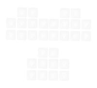 SHINEOFI 30piezas Moldes De Silicona Para Púas De Guitarra De Moldeo Transparentes Para Crear Púas Personalizadas Herramientas De Bricolaje