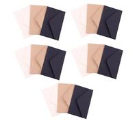 SHINEOFI 30piezas Sobres Miniatura De Carta Retro De Kraft Sobres Decorativos Para Invitaciones De Fiesta Mensajes y Decoración Del Hogar Kraft