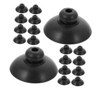 SHINEOFI 36 Piezas Ventosas para Bomba de Agua Acuario Ventosas de Goma Resistentes para Bombas de Aire y Dosificadoras Soporte Seguro para Tubos de Peceras Fáciles de Instalar y Limpiar