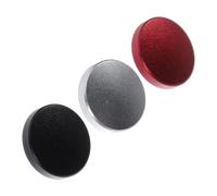 SHINEOFI 3piezas Botón De Disparo De Aleación De Aluminio Unidades Botón De Liberación para Cámara Accesorio De Superficie Cóncava Reemplazo De Obturador para Cámara