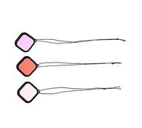 SHINEOFI 3piezas Filtros para Cámaras De Acción De Buceo Carcasa Protectora para Filtro De Lente para Snorkel