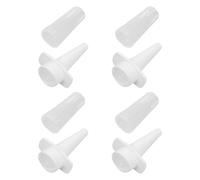 SHINEOFI 4 Boquillas de Pulverización Nasal para Cerdos Cabezales de Inyección Finos de Plástico Accesorios para Vacunas Ganaderas Atomizadores Nasales de Granja Herramienta para