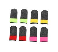 SHINEOFI 4 Fundas para Dedos de Sweat Resistant de Versátiles para Videojuegos Elástico y Transpirable Compatible con Dispositivos Táctiles