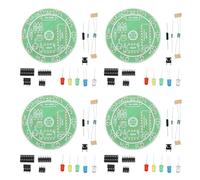 SHINEOFI 4 Juegos Kit de Soldadura Fácil de Aprender Técnicas Esenciales Tablero de Entrenamiento de Plástico y Principiantes Adecuado para Educación Tecnológica y Aprendizaje Continuo
