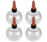 SHINEOFI 4 Piezas Globos de Riego Automático y Distribución de Agua de 500ml Recarga Superior para Plantas de Interior y Balcón para Macetas