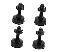 SHINEOFI 4 Piezas Sofá Pies de Ajuste del Piso Elevador de mesas sillas niveladores de Muebles Originales estabilizadores de Mesa Dispositivo de de Muebles Nylon