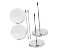 SHINEOFI 4 piezas Soporte Metálico para Recibos con Ajustable Organizador Compacto para Tickets y Órdenes de Cocina para Restaurantes Oficinas y de Unidades