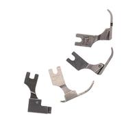 SHINEOFI 4 Prensatelas Industriales para Máquinas de Coser Dobladillos y Costuras, Accesorios P351 S518ns P36n P36ln para Dobladillar, Prensatelas de Rodillo y Piezas de Costura