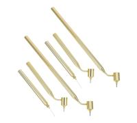 SHINEOFI 4 Rotuladores De Fina Para Pintar: Aplicador De Pintura Para Dibujo Artístico, Ideal Para Aplicar Tinta Y Líquido Enmascarador (0,5 Mm Y 0,7 Mm).