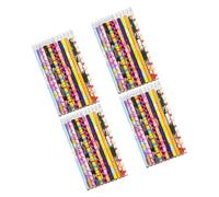 SHINEOFI 48 Piezas Lápices de Madera para Estudiantes Diseño de Pascua, No se Deforman Rompen Fácilmente, Ideales como Favor de Fiesta