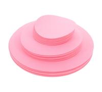 SHINEOFI 48 Piezas Separadores Redondos Almohadillas Aislantes de Fieltro Rosa Protectores Aplicables Resistentes y Salvamanteles para Platos y Sartenes para Restaurantes y Hoteles