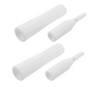 SHINEOFI 4piezas Accesorios para Barras De Cortina De Ganchos De Inclinación para Persianas Enrollables Verticales Repuestos Blancos Manijas De Agarre para Abridor De Cortinas