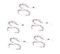 SHINEOFI 5 Piezas Cordón de Teléfono con Coloridas Correa de Mano para Móvil Accesorio Práctico para Actividades al Aire