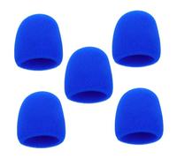 SHINEOFI 5 Piezas Espuma para Micrófono de Reutilizable para Micrófono de Mano Protección para Ktv Conciertos Grabación Material Espeso y Resistente