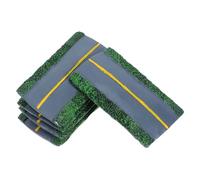 SHINEOFI 5 Piezas Highway Resin Road Models Detailed Craft Supplies For Train Architecture Landscape Diorama