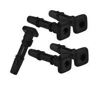 SHINEOFI 5 Piezas Inserciones Ajustables para Guía de Reposacabezas de Coche Tubo de Plástico para y Bloqueo Soporte Ergonómico para Asientos de Vehículo