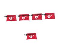 SHINEOFI 5 Piezas Mochila Con Hebilla Para Supervivencia Al Aire y Kit De Emergencia De Primeros Auxilios Para Prevención De Epidemias Bolsa De Medicina Al Aire Largo Paño