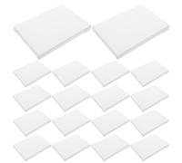 SHINEOFI 50 Piezas Caja de Almacenamiento para Tarjetas de Felicitación en Papel Kraft Blanco Diseño Minimalista y Protección Máxima Adecuado para Organización Hogar