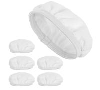 SHINEOFI 6 Almohadillas Reutilizables para Limpiador de Vapor Paños de Microfibra Lavables para Limpiadora a Vapor Accesorios Compatibles para Limpieza en Suelos Duros Azulejos y