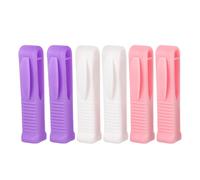 SHINEOFI 6 Piezas Abridor de Ampollas de Plástico Resistente para Enfermeras, Herramienta de Corte Diseño de Ranura, Accesorio Hospitalario Portátil para Frascos de Varios Tamaños