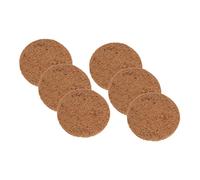 SHINEOFI 6 Piezas Almohadillas Nido de de Fibra Natural de Estera Gruesa para Cría de Aves Sustrato Ecológico Reutilizable para Jaulas y Nidos de Pájaros Pequeños